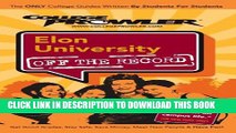 Collection Book Elon University: Off the Record - College Prowler