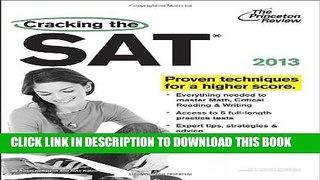 Collection Book Cracking the SAT, 2013 Edition (College Test Preparation)