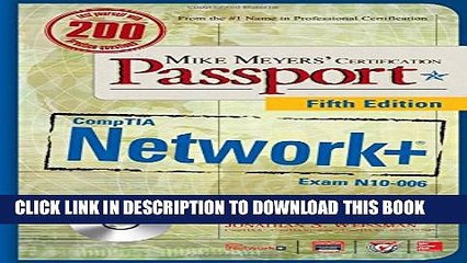 Collection Book Mike Meyers  CompTIA Network+ Certification Passport, Fifth Edition (Exam N10-006)