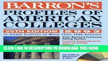 Collection Book Profiles of American Colleges with CD-ROM: 2004 Edition (Barron s Profiles of