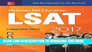 New Book McGraw-Hill Education LSAT 2017 (McGraw-Hill s LSAT)