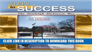 New Book STEPS TO SUCCESS: THE FAIRLEIGH DICKINSON WAY