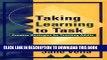 Collection Book Taking Learning to Task: Creative Strategies for Teaching Adults