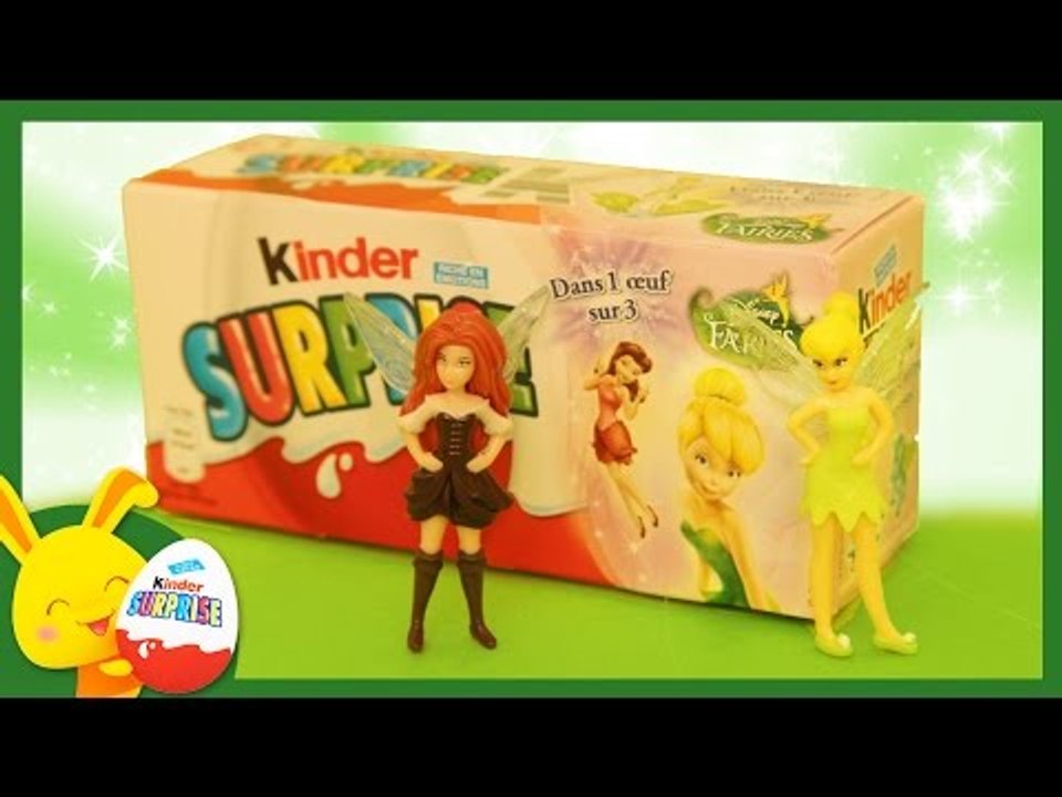 Les fées Disney - Clochette - Œufs surprises -  Unboxing surprise eggs -Titounis