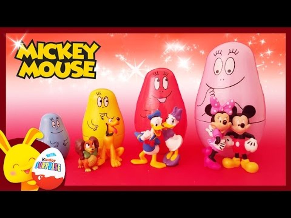 Mickey Mouse - Poupées gigognes - Poupées russes - Titounis