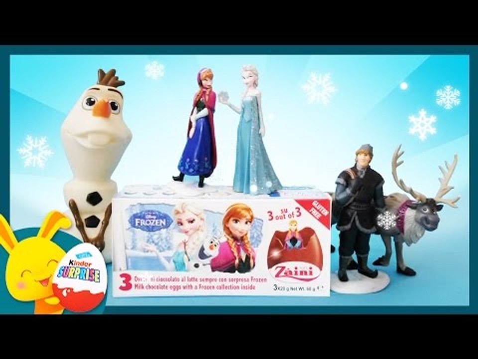 La Reine des neiges - Œufs surprises -  Unboxing surprise eggs frozen –Titounis