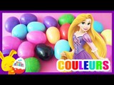 Compétition des couleurs Princesses Disney - Oeufs surprises - Couleurs - Titounis - Touni Toys