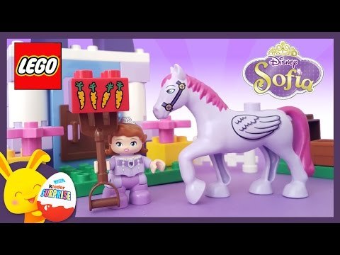 LEGO Duplo Princesse Sofia Disney - L'écurie Royale - Jouet Sofia et son cheval - Titounis