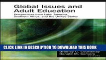 New Book Global Issues and Adult Education: Perspectives from Latin America, Southern Africa and
