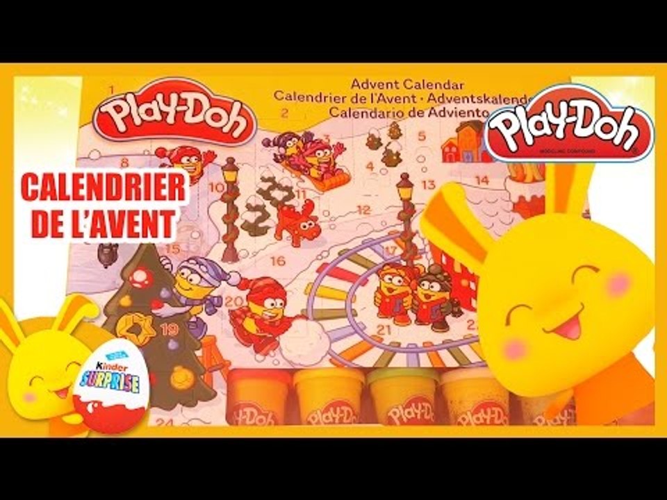 Calendrier de l'avent 2015 Réveillon Noël - Calendrier Play-Doh -Pâte à modeler -Jouet