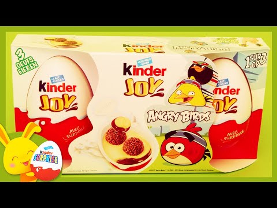 Kinder Œufs surprises – Angry Birds – Surprise Eggs – Unboxing – Titounis