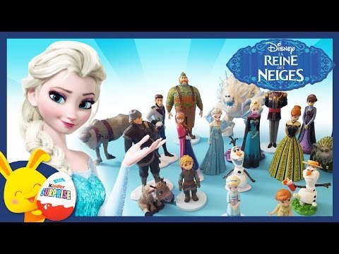 La Reine des Neiges - Les personnages en jouet - Une surprises Touni Toys