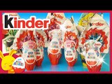 Compilation de Maxi oeufs surprises Kinder - Reine des neiges - Princesses Disney - Touni toys