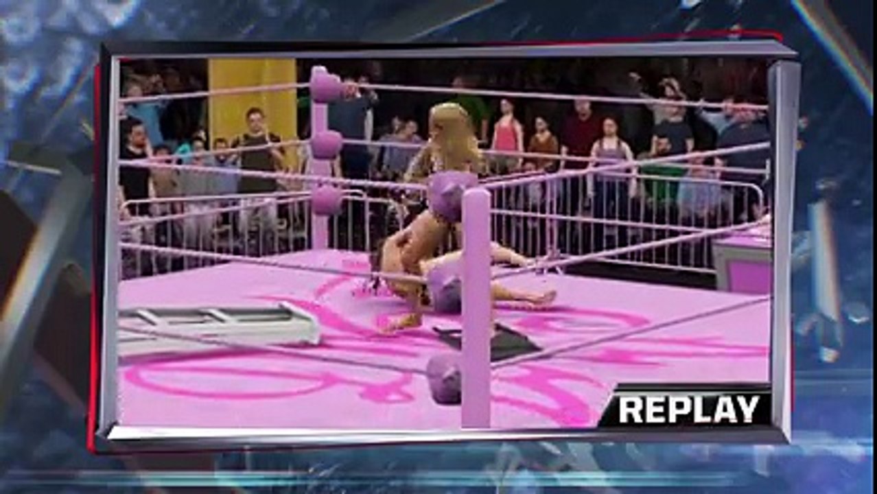 WWE 2K16_Trish Stratus vs Stephanie McMahon_TLC bikini match - YouTube