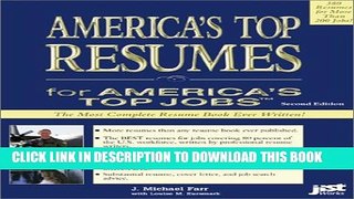 New Book America s Top Resumes