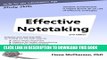 New Book Effective notetaking 2nd ed: Strategies to help you study effectively