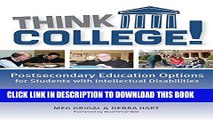 Collection Book Think College!: Postsecondary Education Options for Students with Intellectual