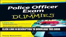 New Book Police Officer Exam For Dummies