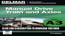 New Book ASE Test Preparation- A3 Manual Drive Trains and Axles (ASE Test Prep: Automotive