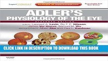 Collection Book Adler s Physiology of the Eye: Expert Consult - Online and Print, 11e
