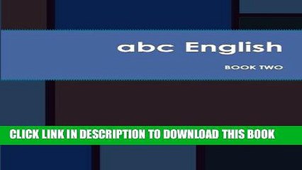Collection Book abc English: Book Two
