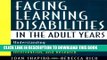 New Book Facing Learning Disabilities in the Adult Years: Understanding Dyslexia, ADHD,