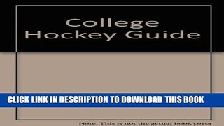 New Book College Hockey Guide