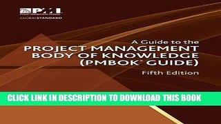 New Book A Guide to the Project Management Body of Knowledge: PMBOK(R) Guide
