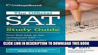 New Book The Official SAT Study Guide, 2016 Edition