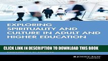 Collection Book Exploring Spirituality and Culture in Adult and Higher Education