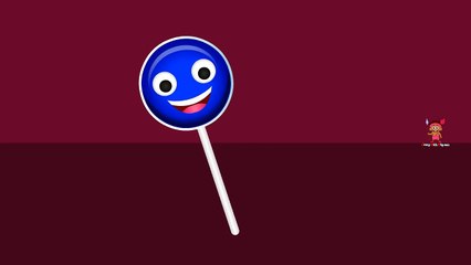 Learn Colors with Lollipop Cartoons | Colours to Kids Children Toddlers Baby Play Videos