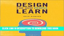 New Book Design for How People Learn (2nd Edition) (Voices That Matter)