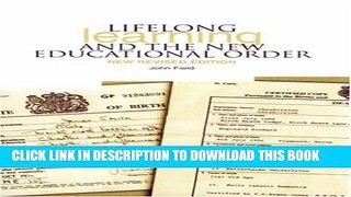 New Book Lifelong Learning and the New Educational Order