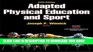 New Book Adapted Physical Education and Sport - 5th Edition
