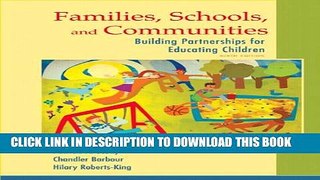New Book Families, Schools, and Communities: Building Partnerships for Educating Children (6th