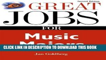 Collection Book Great Jobs for Music Majors