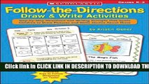 Collection Book Follow-the-Directions Draw   Write Activities: Step-by-Step Directions and Writing