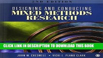 Collection Book Designing and Conducting Mixed Methods Research
