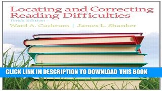 Collection Book Locating and Correcting Reading Difficulties (10th Edition)
