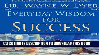 New Book Everyday Wisdom For Success