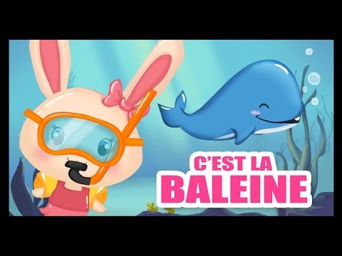 C'est la baleine - les petits poissons - Comptine pour bébé - Titounis