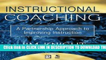 New Book Instructional Coaching: A Partnership Approach to Improving Instruction