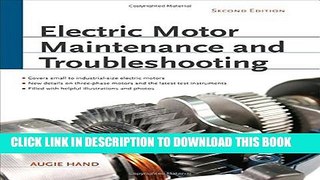 New Book Electric Motor Maintenance and Troubleshooting, 2nd Edition