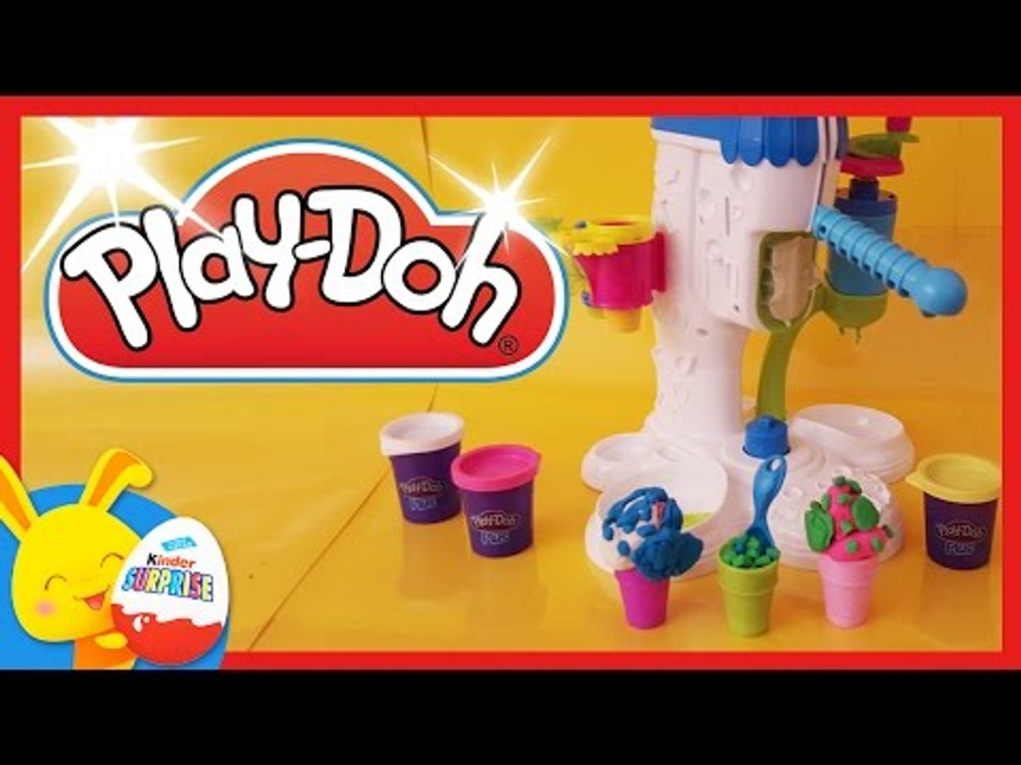 Play-Doh - Mega glacier - Pâte à modeler - Machine à glaces - Touni Toys -  Vidéo Dailymotion