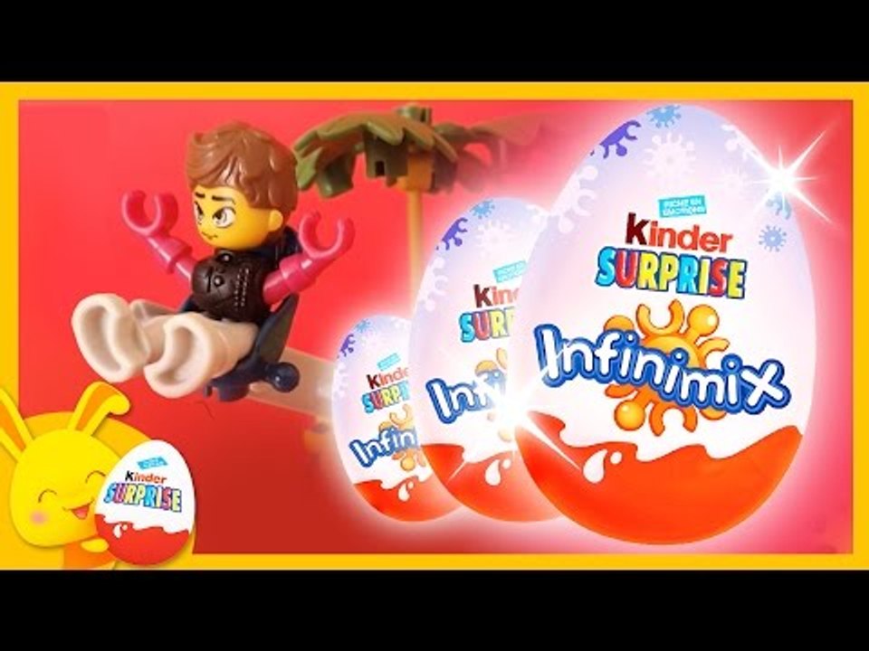 MAXI oeufs surprises KINDER infinimix filles et garçons - Titounis - Touni Toys