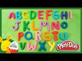 Apprendre l'alphabet avec la pâte à modeler Play-Doh - Titounis