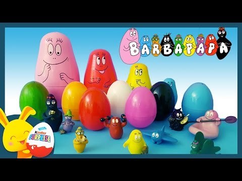 Couleurs - BARBAPAPA - Oeufs surprises Poupées gigognes pour les enfants - Titounis - Touni Toys