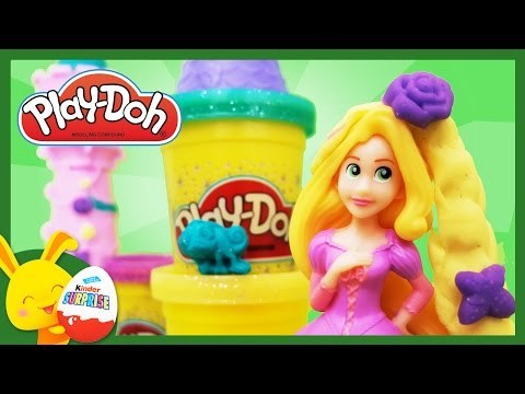 Princesse RAIPONCE - Pâte à modeler Play-doh pour les enfants - Titounis