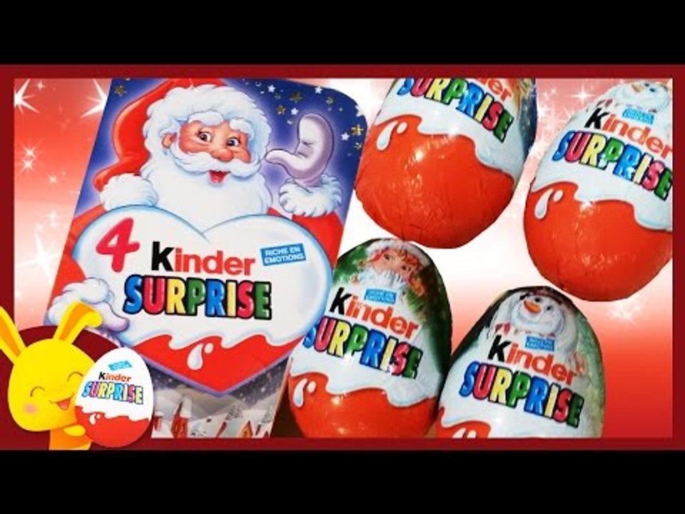 Kinder surprise - Oeufs surprises de Noël pour les enfants - Titounis