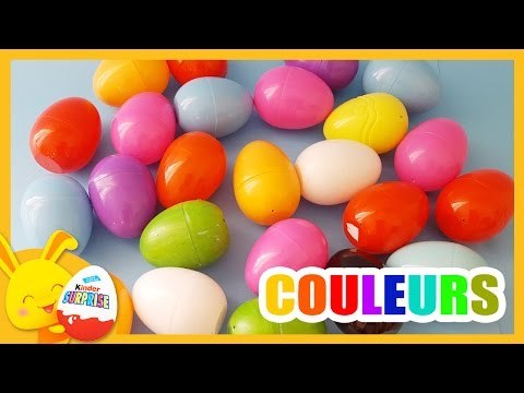 Compétition des couleurs Disney - Oeufs surprises - Couleurs - Titounis - Touni Toys